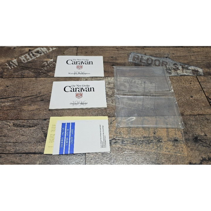 Service-Mappe Dodge Caravan 1996 neu