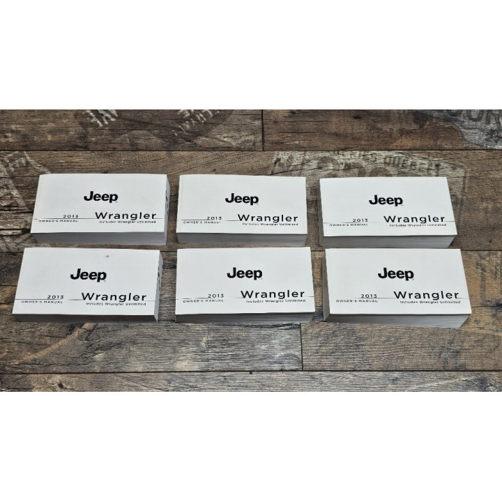 Bedienungsanleitung Jeep Wrangler JK 2013 englisch