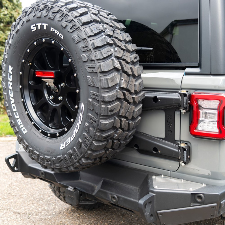 HeavyDuty Reserverad-Halter & -Scharnier Kit Evo