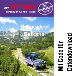 Tourenbuch Berge des Balkans Pistenkuh