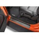 Einstiegsblenden schwarz Quadratec 4-Door & Gladiator