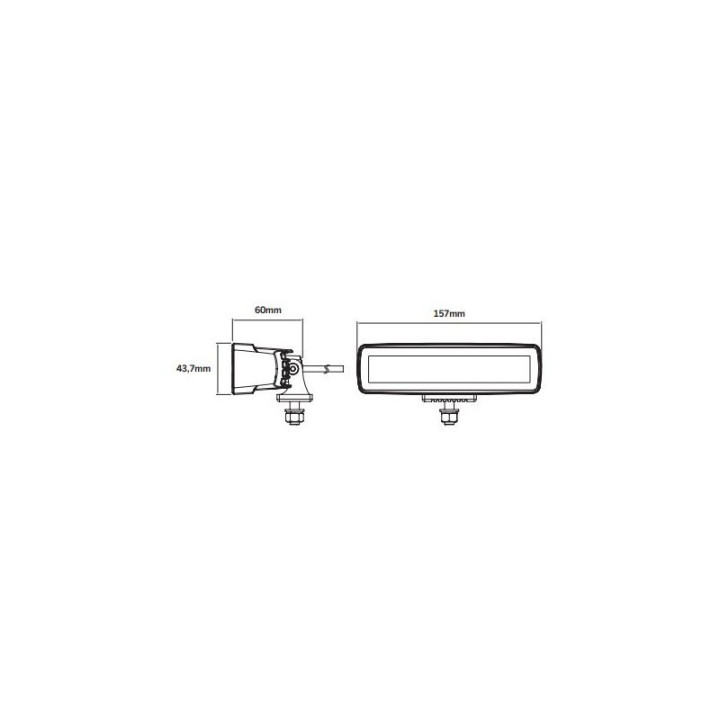 LED-Rückfahrscheinwerfer "Siberia RV" Strands