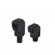 Schaltknauf-Set schwarz AJT Design