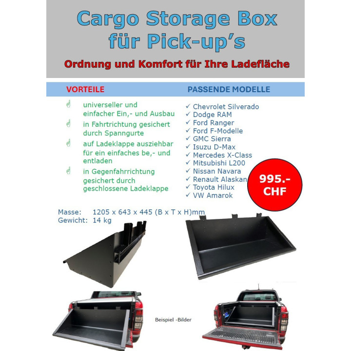 Truck-Bed Organizer - Swissmade
