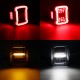 LED Rückleuchten Set mit E-Prüfzeichen Weiss