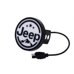 Hitch-Cover "Jeep" beleuchtet Plasticolor
