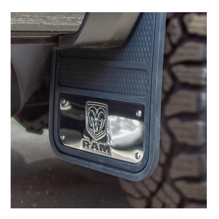 Universal Kotschutzlappen-Set Heavy Duty mit mit RAM-Logo Plasticolor