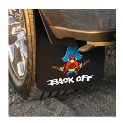 Universal Kotschutzlappen-Set "Back off" universal Plasticolor