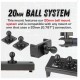 Dual Dash-Mount Phone & GoPro Fahrerseite BulletPoint