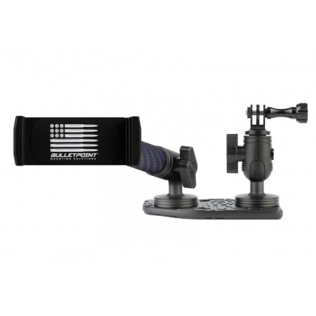 Dual Dash-Mount Phone & GoPro Fahrerseite BulletPoint