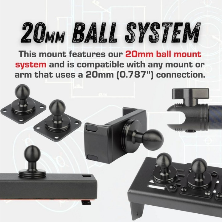 A-Pillar Grab-Bar Mount BulletPoint