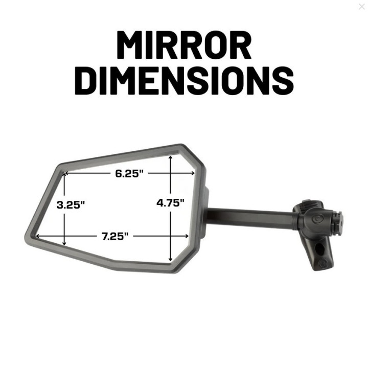 A-Pillar Mirror Kit Bulletpoint Jg. 18-23