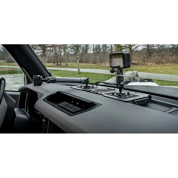 Dash-Mount Plattform mit 2 Smartphone-Haltern BulletPoint Bronco