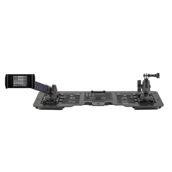 Dash-Mount Plattform mit 2 Smartphone-Haltern BulletPoint Bronco
