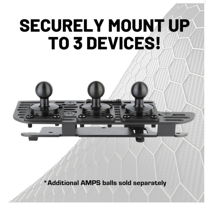 Dash-Mount Plattform mit 2 Smartphone-Haltern BulletPoint