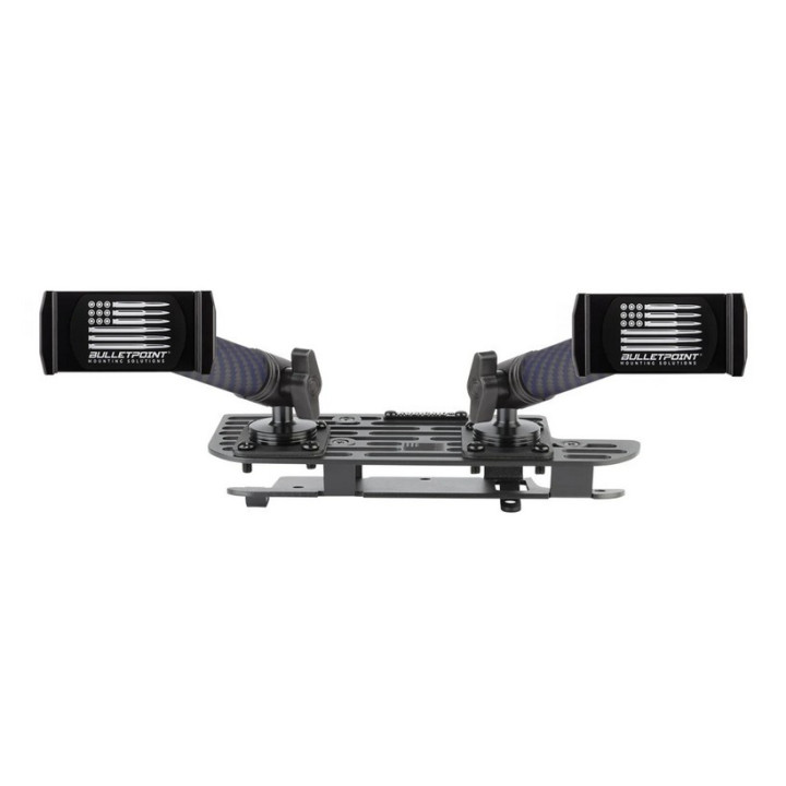 Dash-Mount Plattform mit 2 Smartphone-Haltern BulletPoint