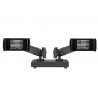 Dual Dash-Mount mit 2 Smartphone-Haltern BulletPoint