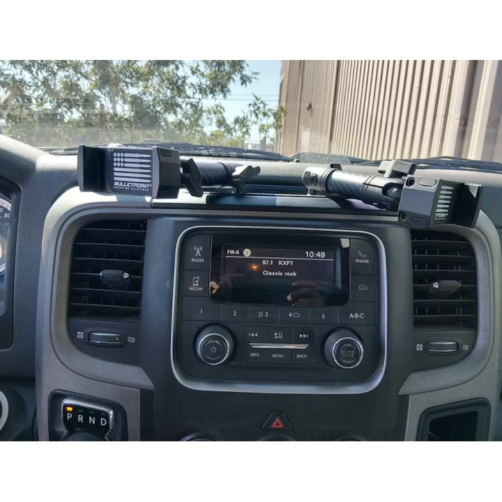 Single Dash-Mount mit XL Phone-Halter BulletPoint