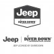 Sitzbezüge "Jeep" DiverDown Wrangler TJ Jg. 03-06