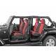 Sitzbezüge "Jeep" DiverDown Wrangler JK Jg. 11-12