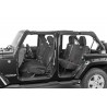 Sitzbezüge "Jeep" DiverDown Wrangler JK 4-Door Jg. 11-12