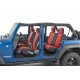 Sitzbezüge "Jeep" DiverDown Wrangler JK Jg. 07