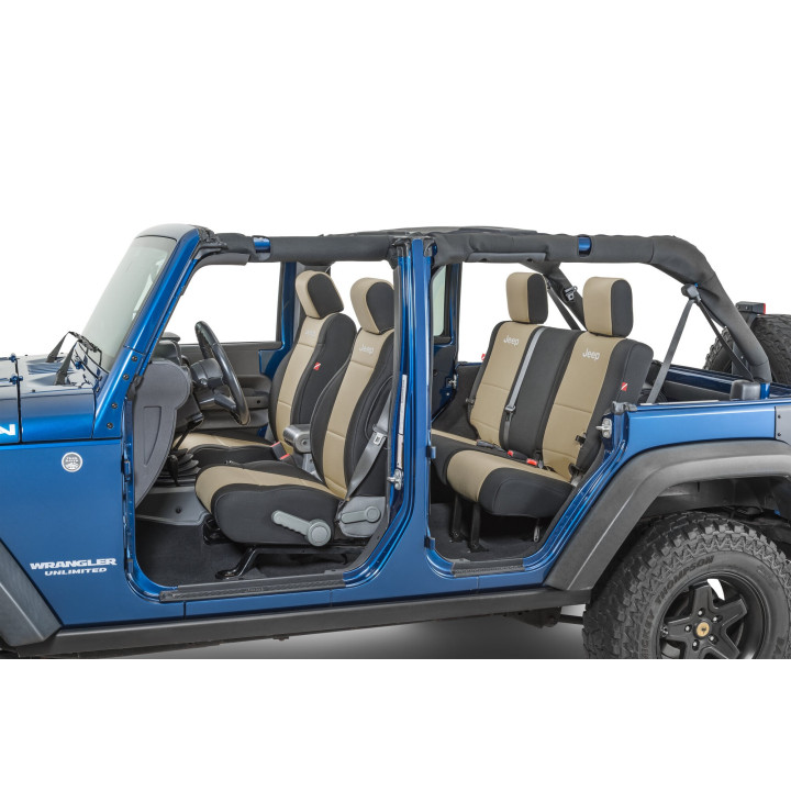 Sitzbezüge "Jeep" DiverDown Wrangler JK Jg. 07