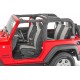 Sitzbezüge "Jeep" DiverDown Wrangler JK 2-Door Jg. 11-12