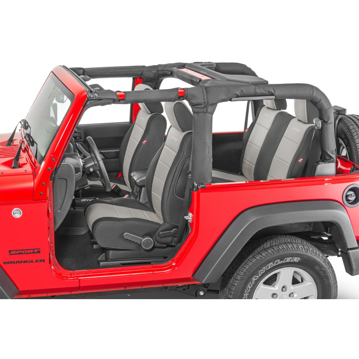 Sitzbezüge "Jeep" DiverDown Wrangler JK 2-Door Jg. 11-12