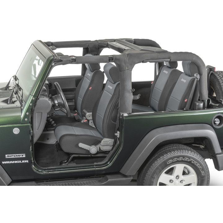 Sitzbezüge "Jeep" DiverDown Wrangler JK 2-Door Jg. 11-12