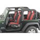 Sitzbezüge "Jeep" DiverDown Wrangler JK 2-Door Jg. 11-12