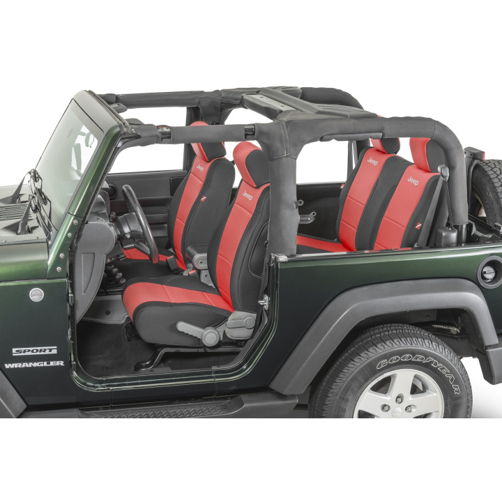 Sitzbezüge "Jeep" DiverDown Wrangler JK 2-Door Jg. 11-12