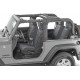 Sitzbezüge "Jeep" DiverDown Wrangler JK 2-Door Jg. 13-18