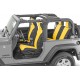 Sitzbezüge "Jeep" DiverDown Wrangler JK 2-Door Jg. 13-18