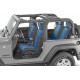 Sitzbezüge "Jeep" DiverDown Wrangler JK 2-Door Jg. 13-18