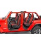 Sitzbezüge "Jeep" DiverDown Wrangler JL 4-Door ab Jg. 18 mit Rückbank-Armlehne