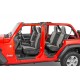 Sitzbezüge "Jeep" DiverDown Wrangler JL 4-Door ab Jg. 18 ohne Rückbank-Armlehne