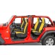 Sitzbezüge "Jeep" DiverDown Wrangler JL 4-Door ab Jg. 18 ohne Rückbank-Armlehne