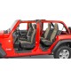 Sitzbezüge "Jeep" DiverDown Wrangler JL 4-Door ab Jg. 18 ohne Rückbank-Armlehne