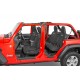 Sitzbezüge "Jeep" DiverDown Wrangler JL 4-Door ab Jg. 18 ohne Rückbank-Armlehne