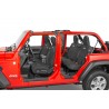 Sitzbezüge "Jeep" DiverDown Wrangler JL 4-Door ab Jg. 18 ohne Rückbank-Armlehne