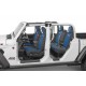 Sitzbezüge "Jeep" DiverDown Wrangler Gladiator ab Jg. 18 mit Rückbank-Armlehne