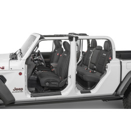 Sitzbezüge "Jeep" DiverDown Wrangler Gladiator ab Jg. 18 mit Rückbank-Armlehne