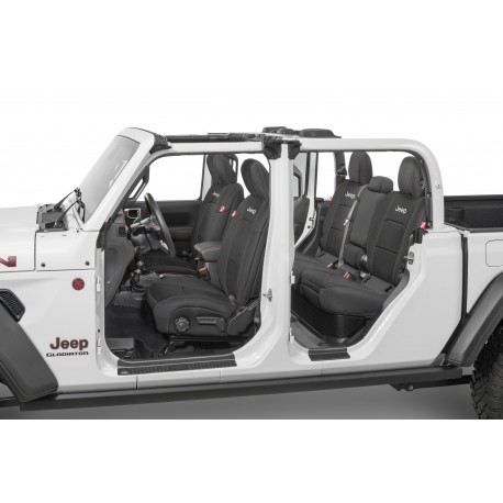 Sitzbezüge "Jeep" DiverDown Wrangler Gladiator ab Jg. 18 mit Rückbank-Armlehne