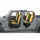 Sitzbezüge "Jeep" DiverDown Wrangler Gladiator ab Jg. 18 ohne Rückbank-Armlehne