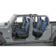 Sitzbezüge "Jeep" DiverDown Wrangler Gladiator ab Jg. 18 ohne Rückbank-Armlehne