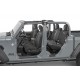 Sitzbezüge "Jeep" DiverDown Wrangler Gladiator ab Jg. 18 ohne Rückbank-Armlehne