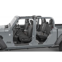 Sitzbezüge "Jeep" DiverDown Wrangler Gladiator ab Jg. 18 ohne Rückbank-Armlehne