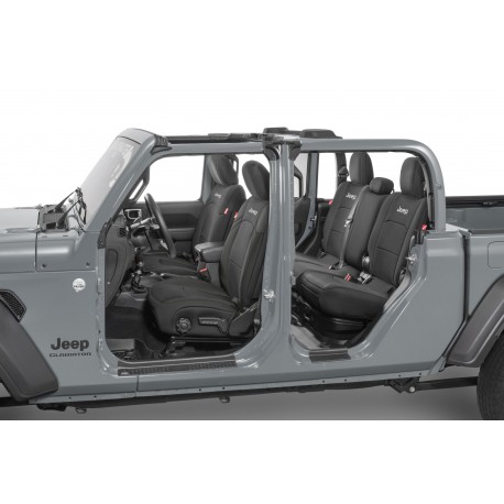 Sitzbezüge "Jeep" DiverDown Wrangler Gladiator ab Jg. 18 ohne Rückbank-Armlehne