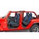 Sitzbezüge "Jeep" DiverDown Wrangler JL 4-Door 4xe ab Jg. 18
